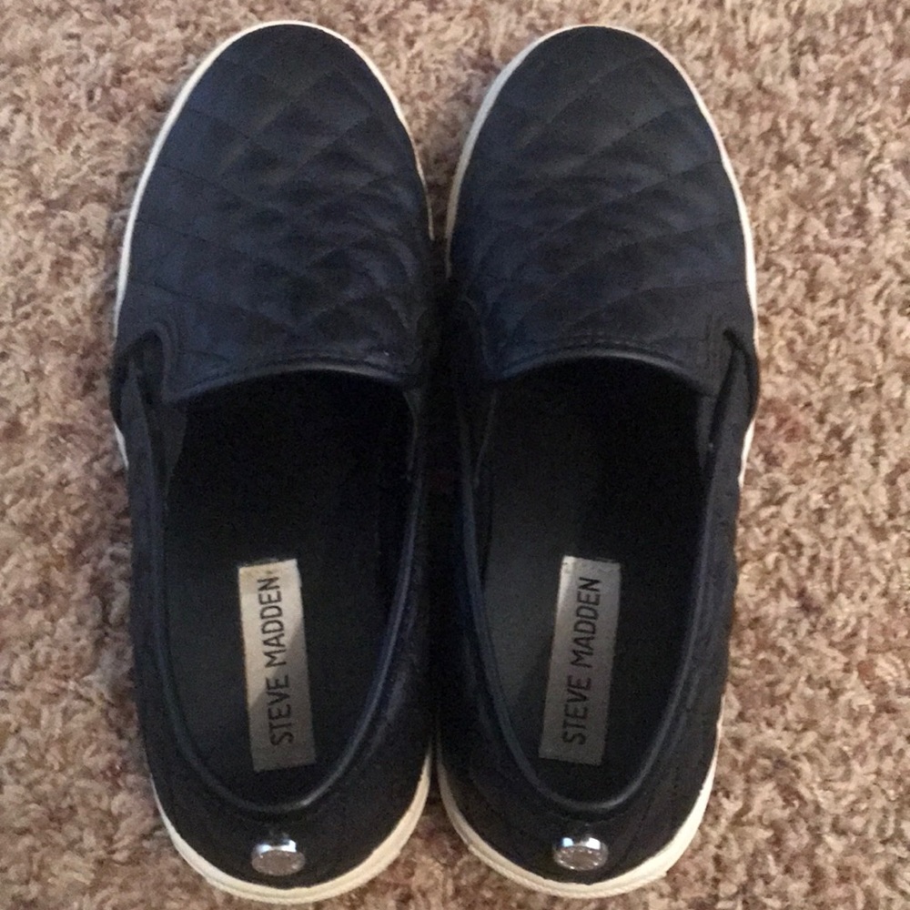 Black Steve Madden Sneakers size 7.5